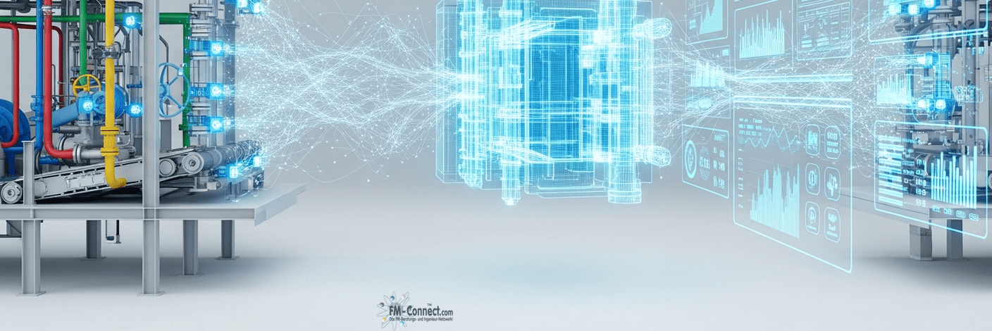 Digitaler Zwilling mit Bestands-, Sensorik- und Kontextdaten im Industrie-FM