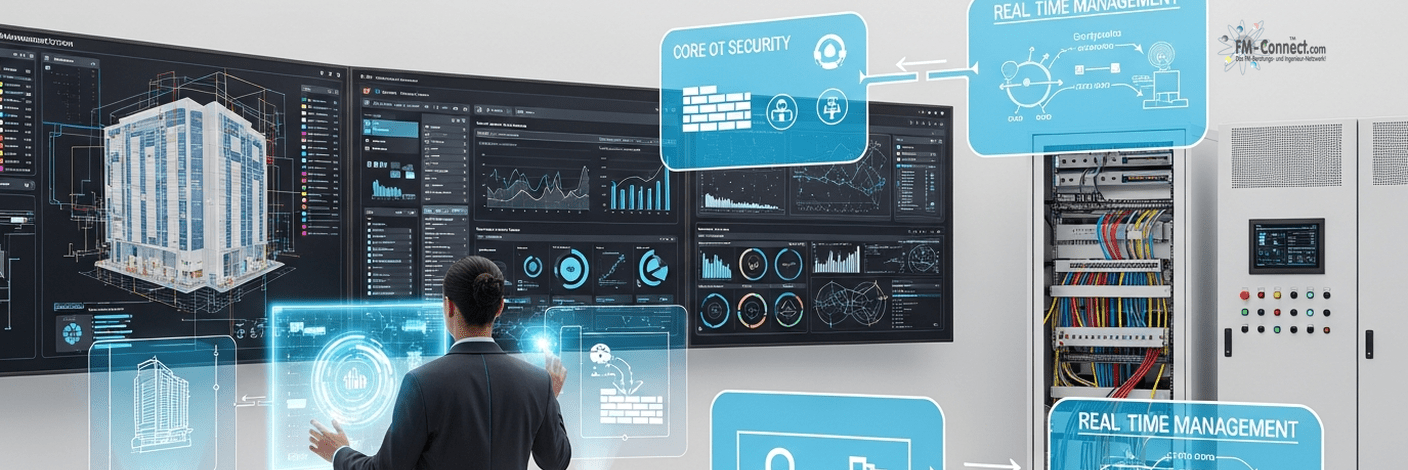 Digitaler Betrieb mit Leitwarte und OT-Sicherheit im Industrie-FM