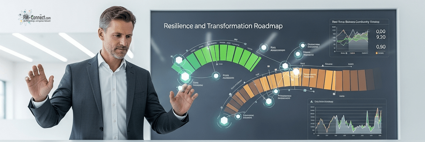 Resilienz und Transformationsroadmap für zukunftsfähiges industrielles Facility Management