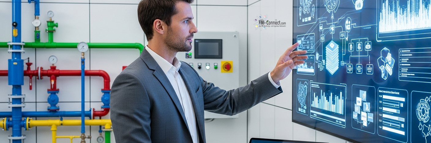Strategisches Konzept für das Industrial Facility Management zur Optimierung von Produktionsumgebungen und technischen Betriebsabläufen.