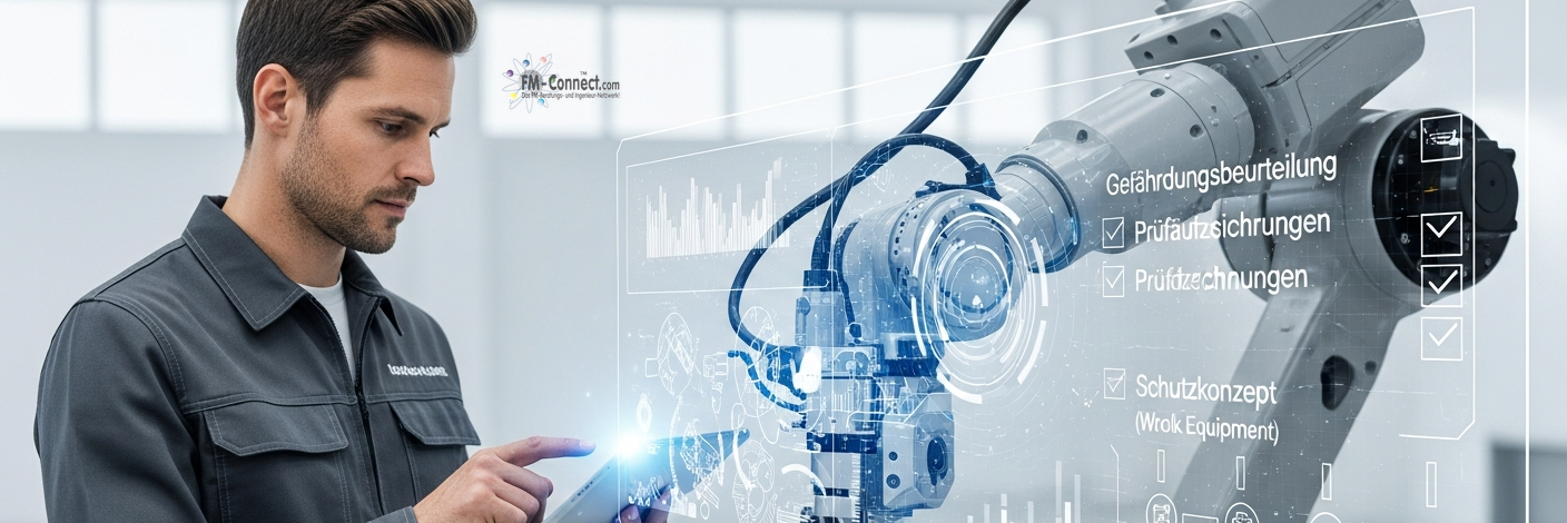 Übersicht und Dokumentation allgemeiner Arbeitsmittel im industriellen Facility Management zur Erfüllung der Betreiberpflichten.