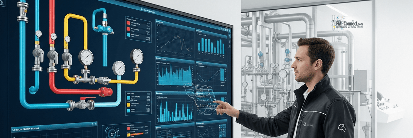Wärme, Kälte, Dampf und Druckluft für medienkritische Industrieanlagen steuern